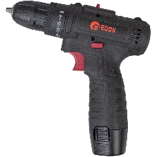 Дрель-шуруповерт Edon AD-1201, 12 В, 1,5 Ач, 30 Нм, щеточный
