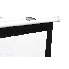 Экран 150x150 см TriScreen 1:1 напольный рулонный белый84' Matt White (MW), черный корпус