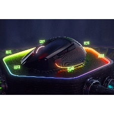 Мышь беспроводная/проводная Razer Basilisk V3 Pro 35K черный, 35000 dpi, радиоканал, Bluetooth, USB, кнопки - 11