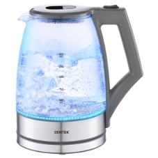 Чайник Centek CT-0014 серый, 2200 Вт, 1.8 л