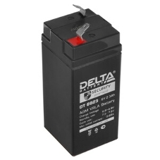 Батарея Delta DT 6023(2,3 А\ч, 6В) свинцово- кислотный аккумулятор