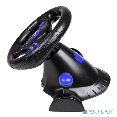 Игровой руль Dialog GW-130VR Dialog Fast Drive - 2 педали, рычаг ПП, PC USB