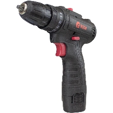 Дрель-шуруповерт Edon AD-1201, 12 В, 1,5 Ач, 30 Нм, щеточный