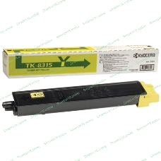 Картридж лазерный Kyocera TK-8315Y (1T02MVANL0) желтый для TASKalfa 2550ci 6000 стр.