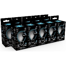 Лампа светодиодная Gauss Filament 105202209-D 9Вт цок.: E27 шар 220B 4100K св. свеч. белый нейт. (упак.: 10 шт)