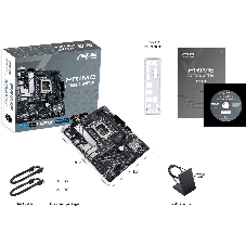 Материнская плата ASUS PRIME H610M-A WIFI D4, LGA 1700, Intel H610, 2xDDR4, 4xSATA, 2xM.2, 1xPCI-E 4.0 x16, 1xHDMI, 1xDisplayPort, 1x 1Gb LAN, 2xUSB-A 3.2 Gen 2, 4xUSB-A 2.0, 3x3.5 мм, 7.1, Micro-ATX