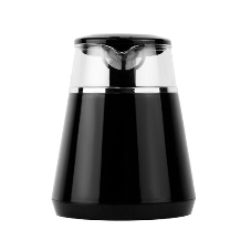 Чайник Centek CT-0019, 1100 Вт, стекло, черный и серебристый