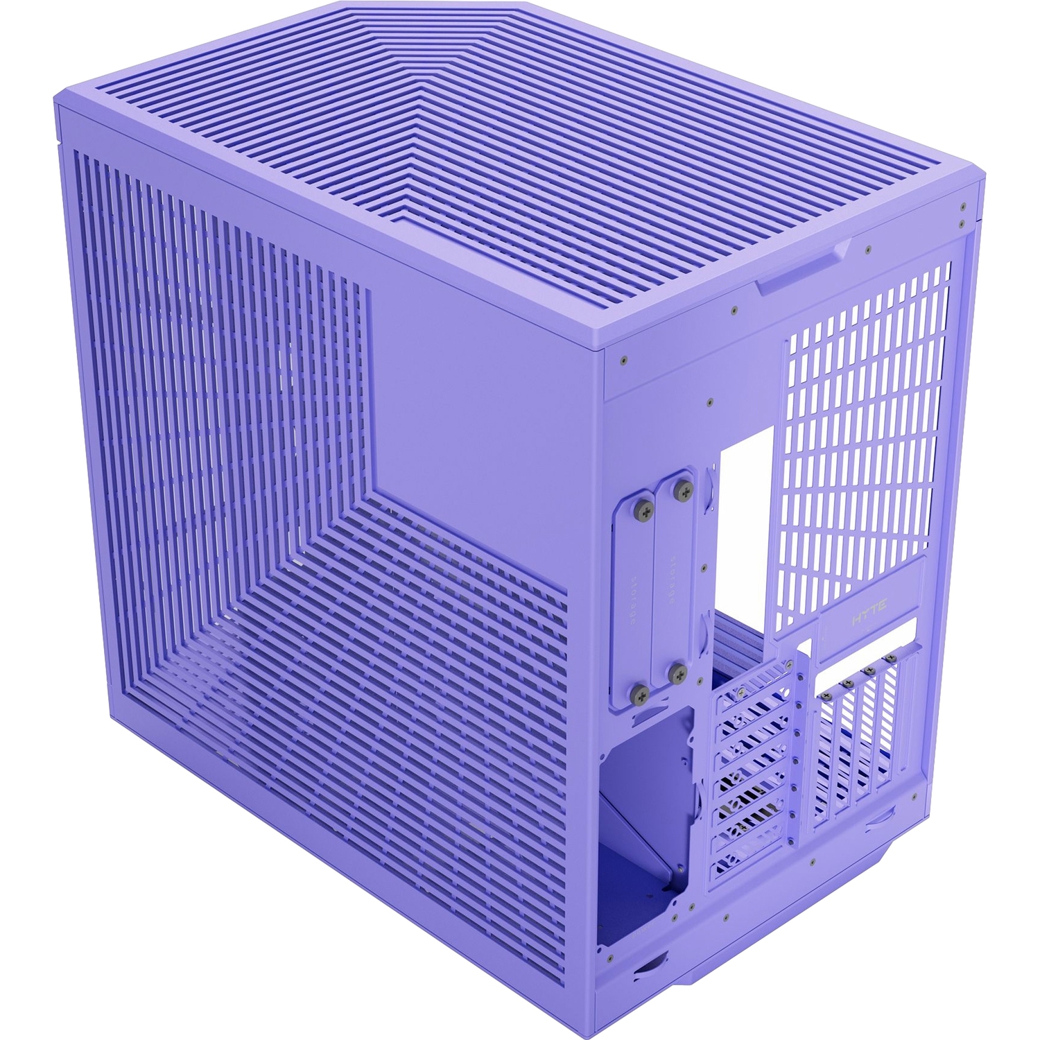 Корпус без блока питания Case HYTE Y70, Midi-Tower, TG, no fans, 2xUSB-A 3.2, 1xUSB Type-C, E-ATX, ATX, mATX, mITX Taro Milk