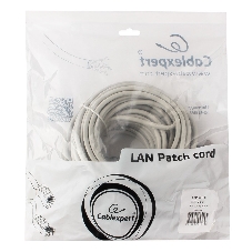 Патч-корд FTP Cablexpert cat.6, 20м, литой, многожильный, серый