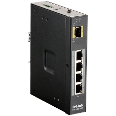 Коммутатор D-Link DIS-100G-5PSW/A1A, 4×1 Гбит/с + 1×1 Гбит/с SFP, неуправляемый
