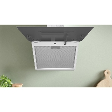 Вытяжка наклонная Bosch DWK66PJ20T белый, 60 см, 700 куб. м/ч, 71 дБ