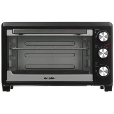 Мини-печь Hyundai MIO-HY072 23 л, 1500 Вт, серебристый/черный