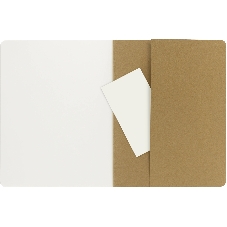 Блокнот Moleskine CAHIER JOURNAL QP423 XLarge 190х250 мм, обложка картон, 120 страниц, нелинованный, бежевый (3 шт)