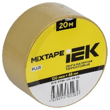 Лента малярная термостойкая 120мкм 48ммх20м MIXTAPE PLUS