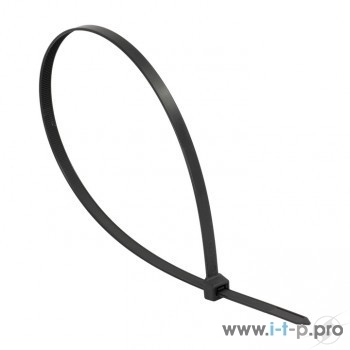 Хомут EKF plc-fl-ctsb-3.6x200 P6.6 стандартный (ч), 3.6x200 (100шт) FlexLock PROxima