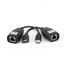 Кабель Gembird USB 2.0 удлинительный AM/AF/RJ45Fx2 по витой паре