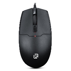 Мышь проводная Oklick 147M черный, 1600 dpi, USB, кнопки - 3