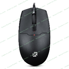 Мышь проводная Oklick 147M черный, 1600 dpi, USB, кнопки - 3