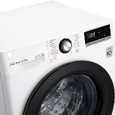Стиральная машина LG TW4V3RS6W белый, загрузка фронтальная 10,5 кг, 1400 об/мин., класс: А