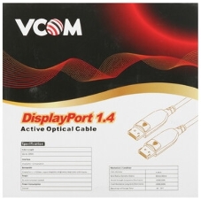 Активный оптический кабель VCOM DP1.4 32Gbs/8K@60Hz 15м D3751-15M