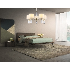 Люстра Ambrella light LH71301/5 CGD/WH золото/белый E14/5 max 40W D680*740