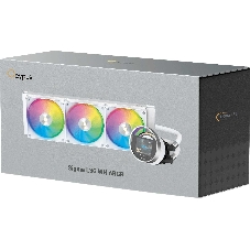 Система охлаждения Ocypus Sigma L36 WH ARGB, 360мм, LCD Pump 2.4