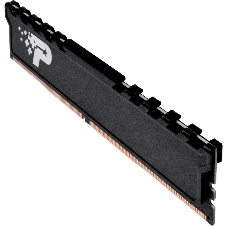 Оперативная память Patriot Signature Premium, DDR4, 16GB (1x16GB), 2666 MHz, CL19, с радиатором, чёрный