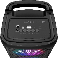 Колонка портативная Ural Молния 111 черный 40W 2.0 BT/3.5Jack/USB 1500mAh (МОЛНИЯ 111)