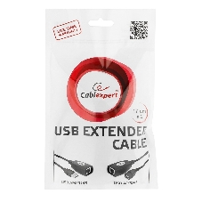 Кабель Gembird USB 2.0 удлинительный AM/AF/RJ45Fx2 по витой паре