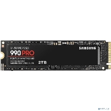Накопитель SSD Samsung 990 PRO, 2Tb, PCIe 4.0 x4, M.2 2280, NVMe, R/W 7450/6900