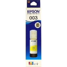 Чернила Epson C13T00V498 желтый (65 мл) для L11050, L1110, L1210, L3101, L3110, L3156, L3210, L3215, L3216, L3250, L3256, L3258, L3260, L3550, L3556, L5290