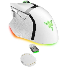 Мышь беспроводная/проводная Razer Basilisk V3 Pro 35K белый, 35000 dpi, радиоканал, Bluetooth, USB, кнопки - 11