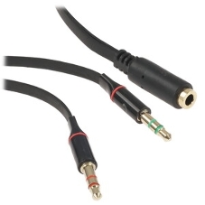 Кабель аудио удлинительный Cablexpert CCAB-02-35MF-3MB. 3.5 Jack (M)/3.5 Jack (F), черный, 3м, блистер