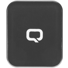 Автомобильный держатель для смартфонов Qumo MagFix, с креплением на решетку воздуховода и на панель (в комплекте), черный