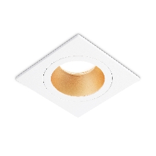 Встраиваемый точечный светильник Ambrella light TN102827 WH/GD белый/золото GU5.3 92*92*50