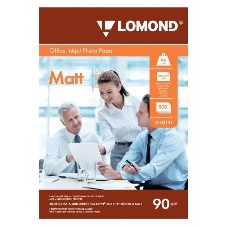 Бумага Lomond 0102131 A4/90г/м2/500л./белый матовое для струйной печати