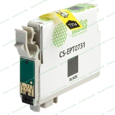 Картридж струйный Cactus CS-EPT0731 черный (11,4 мл) для Epson Stylus С79/C110/СХ3900/CX4900/CX5900/CX7300/CX8300/CX9300