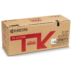 Картридж лазерный Kyocera TK-5270M (1T02TVBNL0) пурпурный для M6230cidn/M6630cidn/P6230cdn 6000 стр