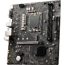 Материнская плата MSI PRO H610M-G, LGA 1700, Intel H610, 2xDDR5, 4xSATA, 1xM.2, 1xPCIe 4.0 x16, 1xPCIe 3.0 x1, 1xHDMI, 1xDP, 1xVGA, 1xRJ45 1Gb, 2xUSB-A 3.2 Gen 1, 4xUSB-A 2.0, 3x3.5мм, 7.1, mATX