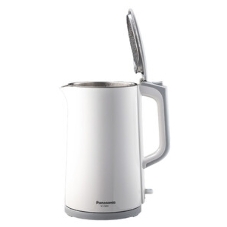 Чайник электрический Panasonic NC-CWK50 1.7 л, 1500 Вт, белый корпус: нерж.сталь/пластик