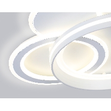 Светильник Ambrella light FA8511/3 WH белый 143W 3000K-6400K 500*500*80 (ПДУ РАДИО 2.4G)