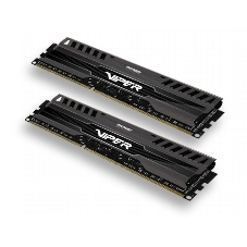 Оперативная память Patriot Viper 3, DDR3, 16GB (2x8 GB), 1600 MHz, CL9, DIMM, радиатор, черный