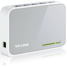 Коммутатор TP-Link SOHO TL-SF1005D Коммутатор 5-port 10/100M mini Desktop Switch, 5 10/100M RJ45 ports, Plastic case