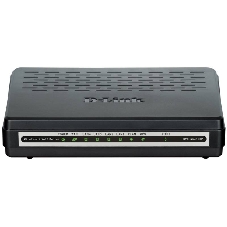 Маршрутизатор беспроводной D-Link DVG-N5402SP/1S/C1A 10/100BASE-TX черный