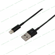 Кабель USB Rexant для iPhone 5/6/7 моделей шнур 1 м черный