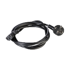 Шнур питания с заземлением IEC 60320 C13/EU-Schuko, 10А/250В (3x1,0), 5 м. (R-10-Cord-C13-S-5)