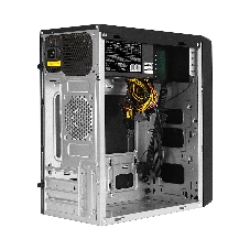 Компьютерный корпус Minitower ExeGate mEVO-7805-XP400 (mATX, БП XP400 с вент. 12см, 2*USB+1*USB 3.0, аудио, черный, с 2*RGb подсветкой)