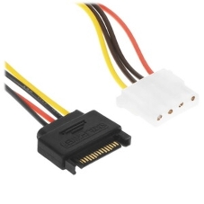 Кабель питания SATA Cablexpert CC-SATA-PS-M, 15 см, sata 15pin/molex 4pin, пакет