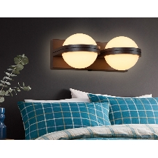 Настенный светильник FW559/2 SCF кофе песок LED 3000K 10W 240*80*138
