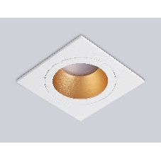 Встраиваемый точечный светильник Ambrella light TN102827 WH/GD белый/золото GU5.3 92*92*50